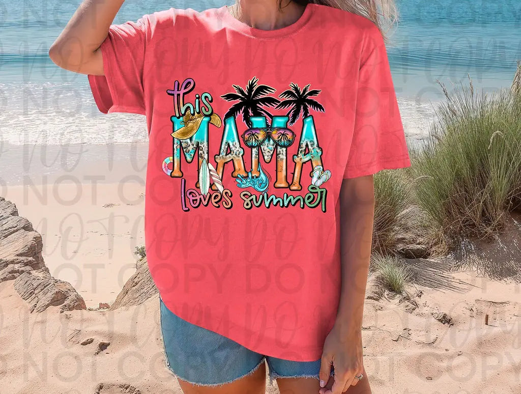 This Mama Loves Summer - Branded By Barta