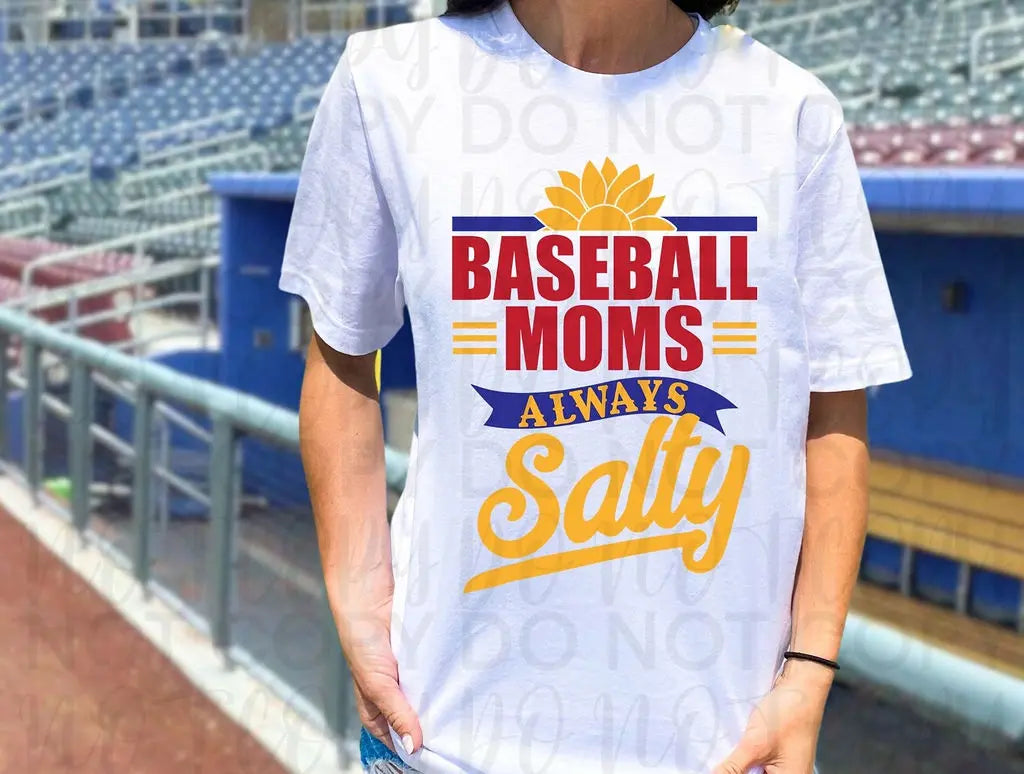 Baseball Moms Salty - Branded By Barta