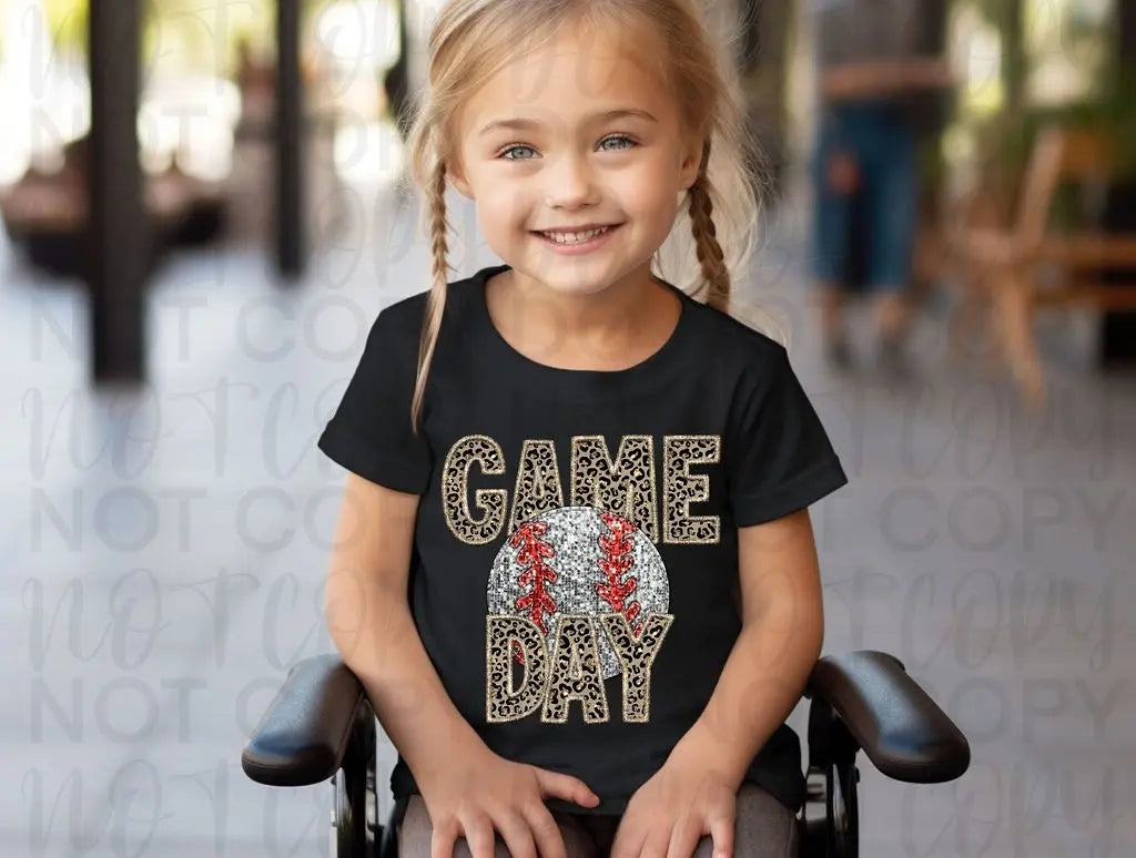 Game Day Faux Glitter - Branded By Barta