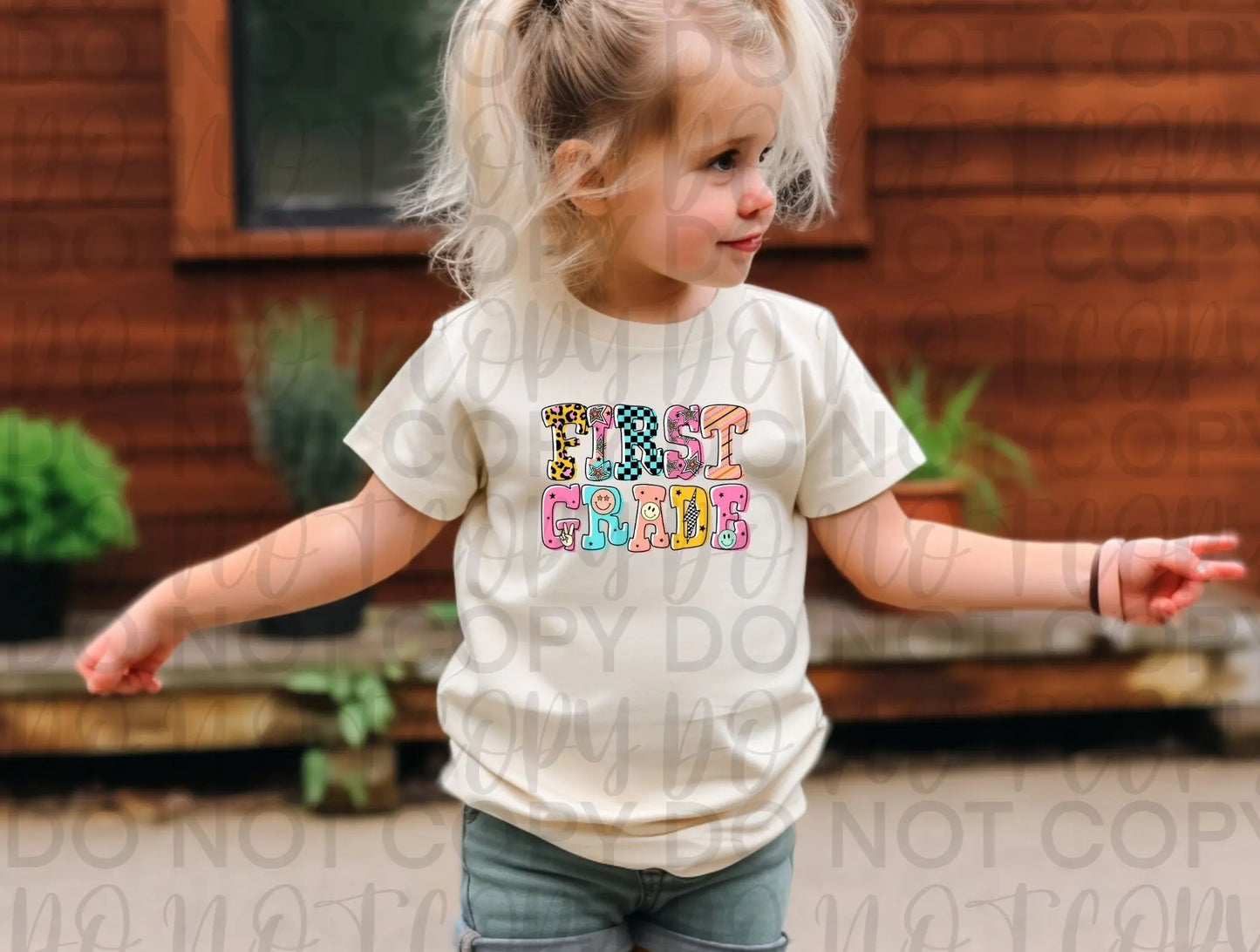 First Grade checkered - Branded By Barta