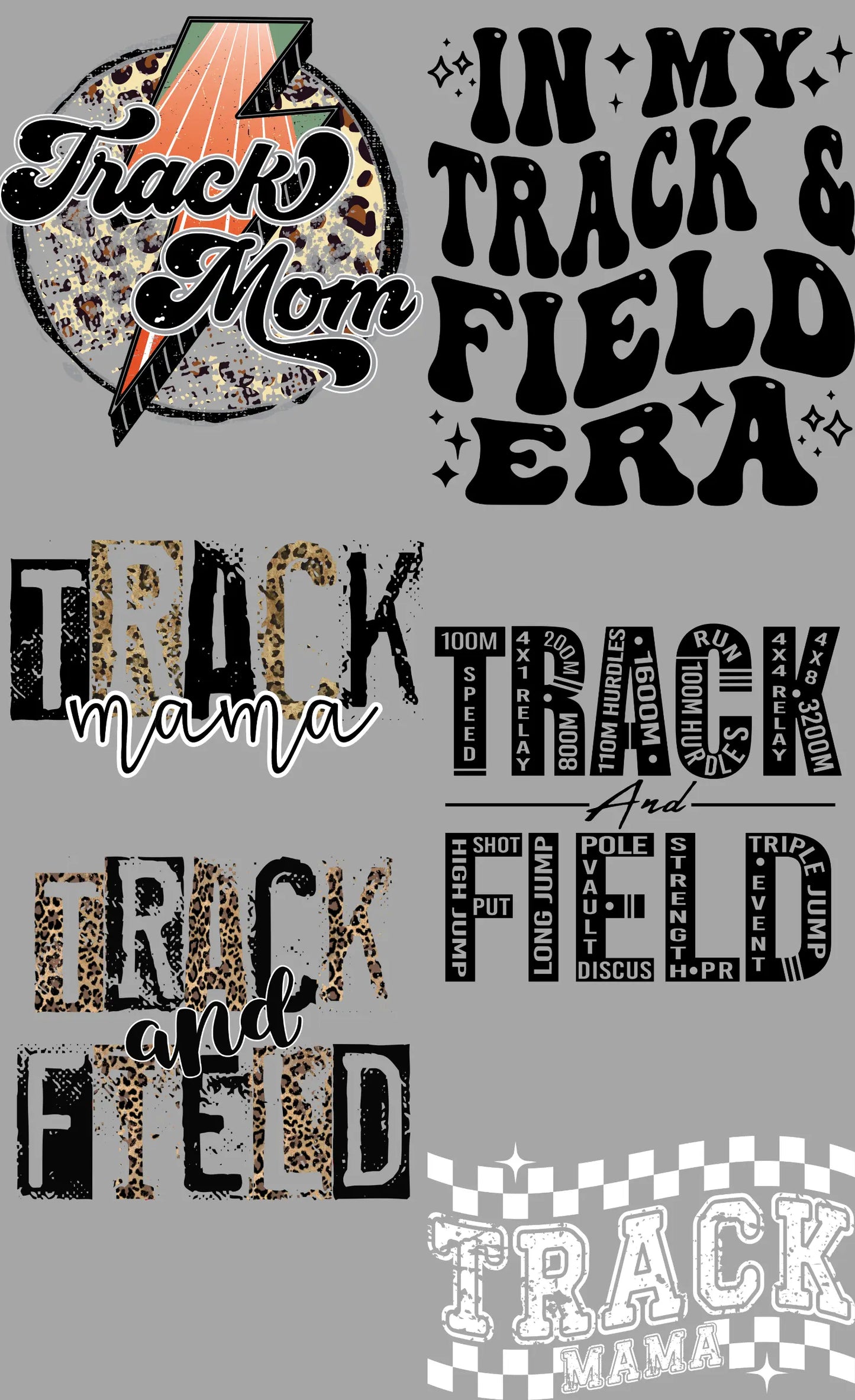 Track Premade Gang Sheet - Branded By Barta