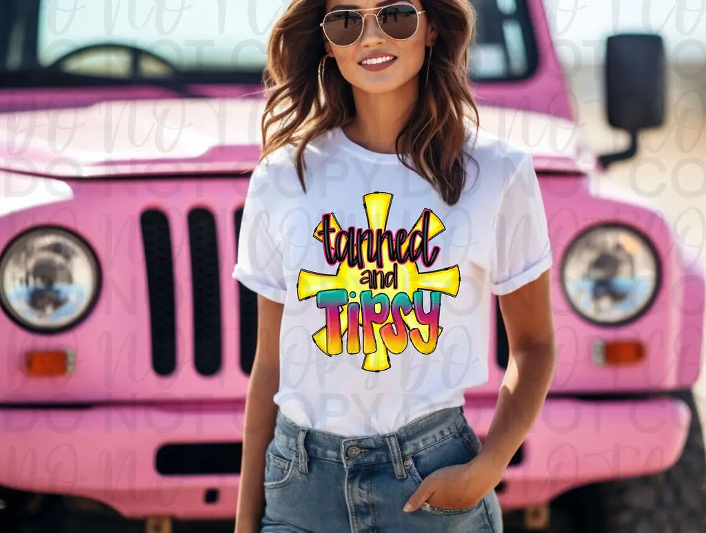Tanned & Tipsy Bright - Branded By Barta