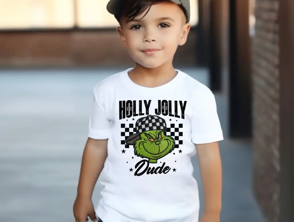 Holly Jolly Dude Green Guy brandedbybarta