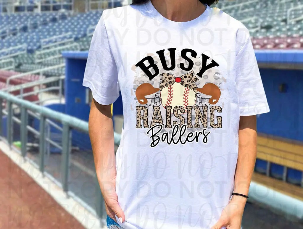 Busy Raising Ballers Baseball - Branded By Barta