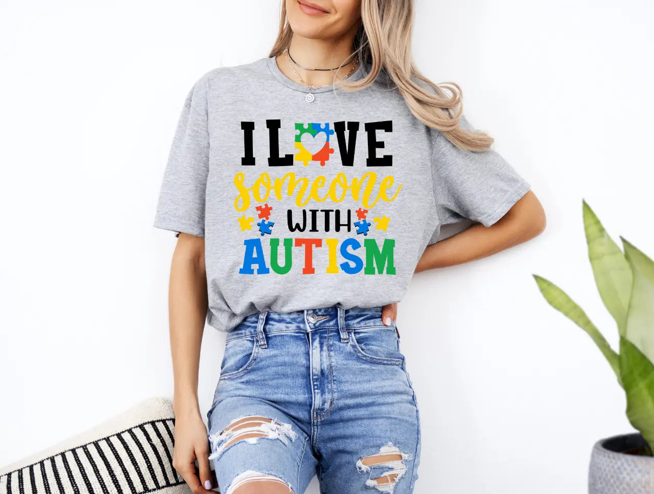 I Love Someone With Autism - Branded By Barta