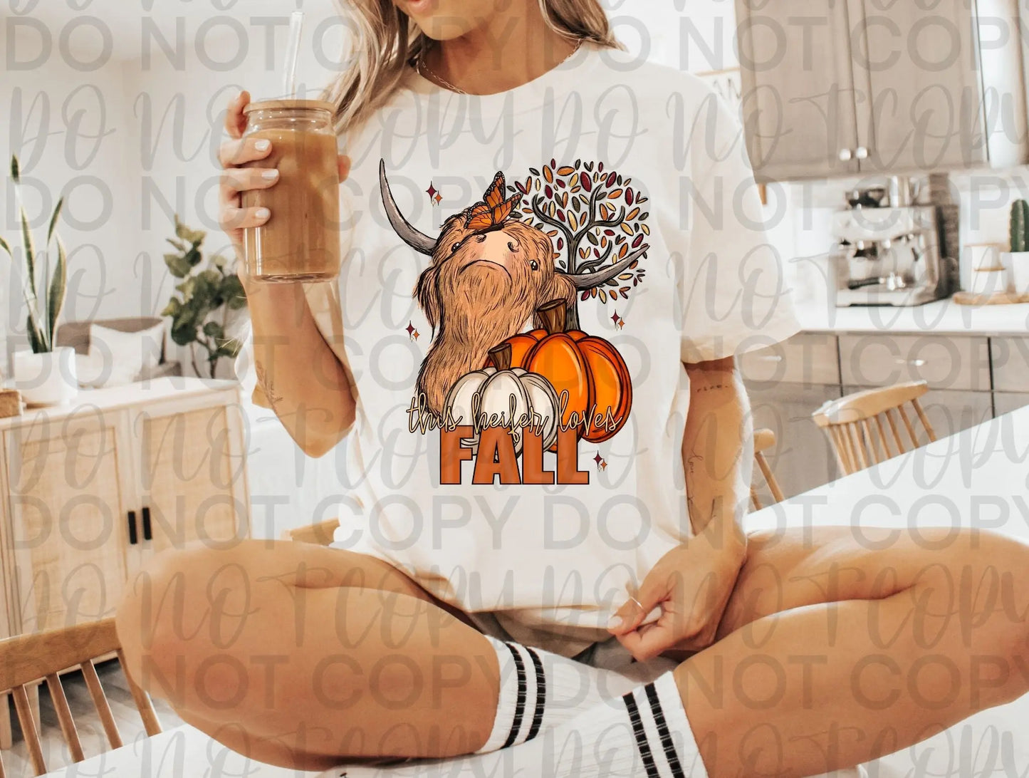 This heifer loves fall - Branded By Barta