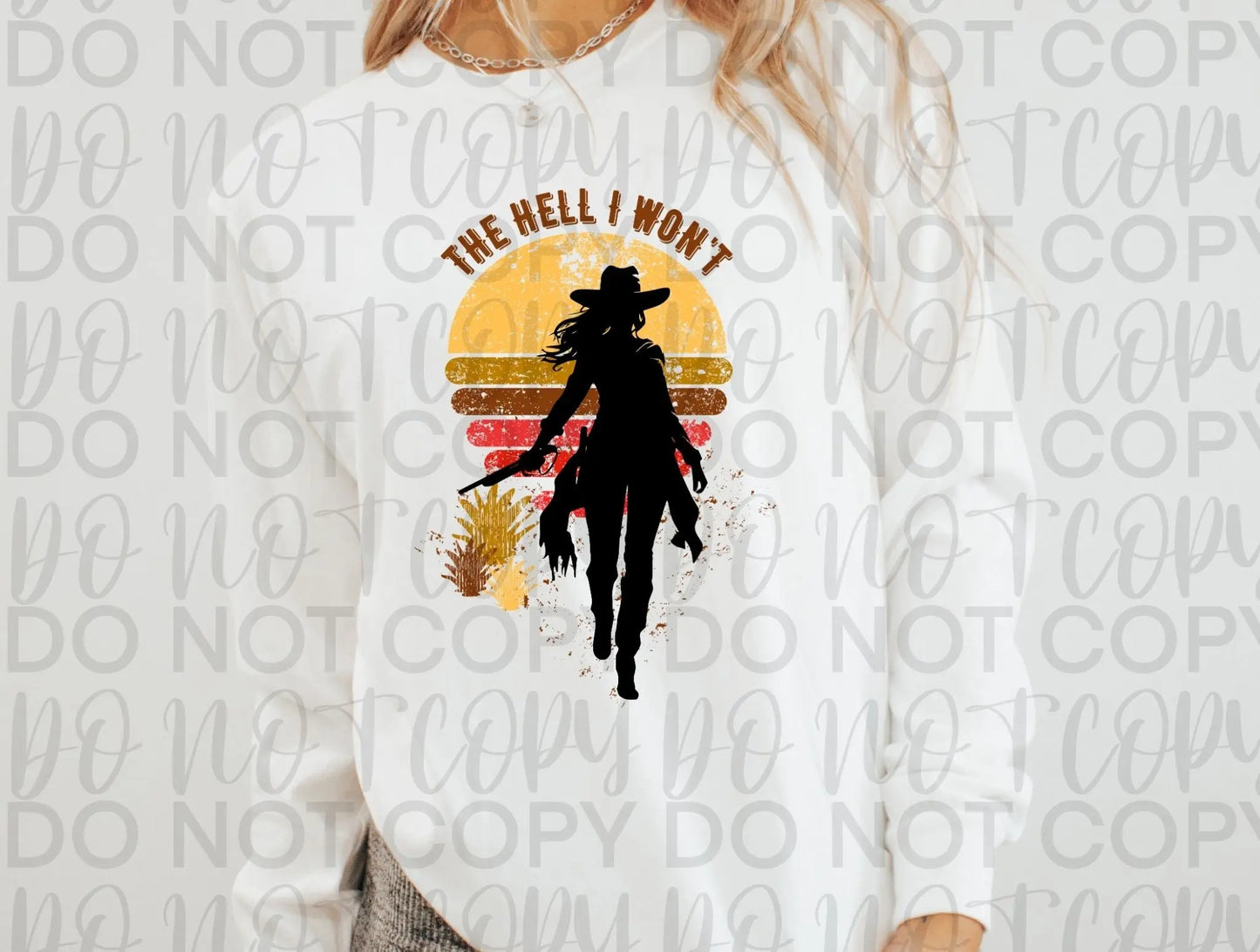 The hell I wont - Branded By Barta