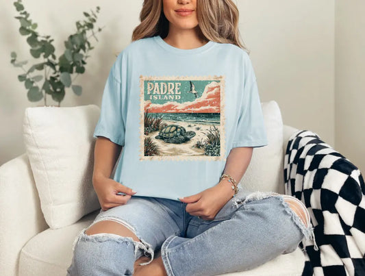 Padre Island Stamp brandedbybarta