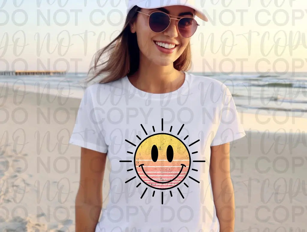 Sun Smiley Face - Branded By Barta