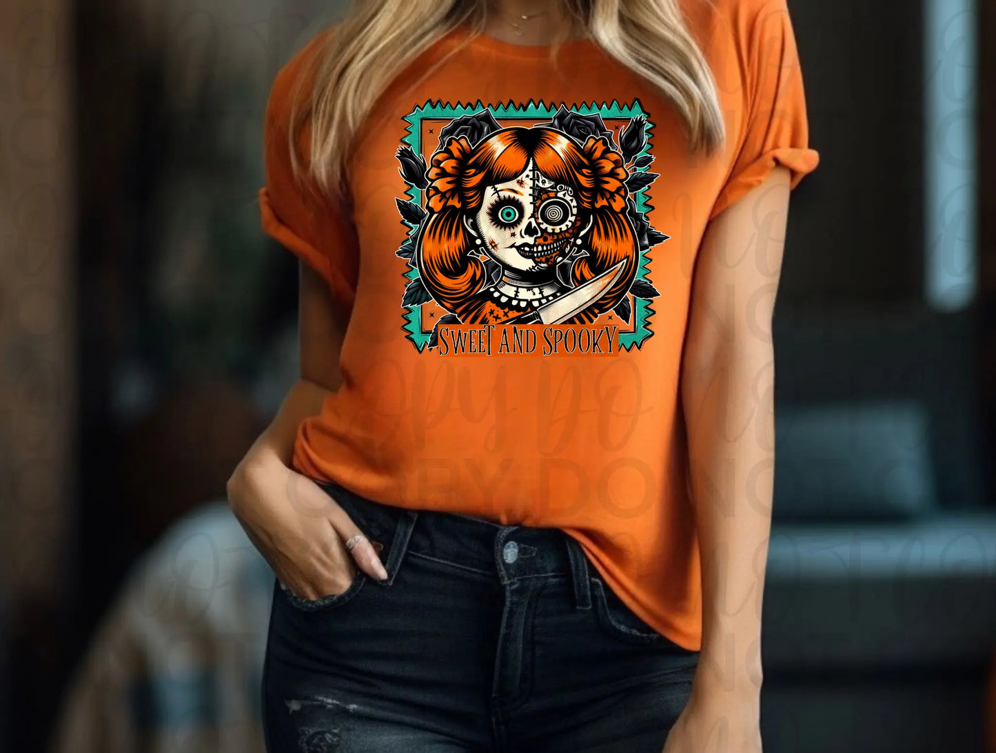 Sweet And Spooky Doll - Branded By Barta