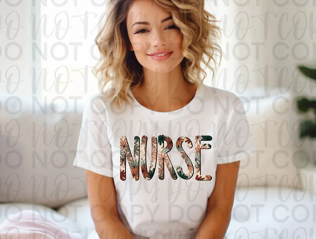 Nurse Floral - Branded By Barta