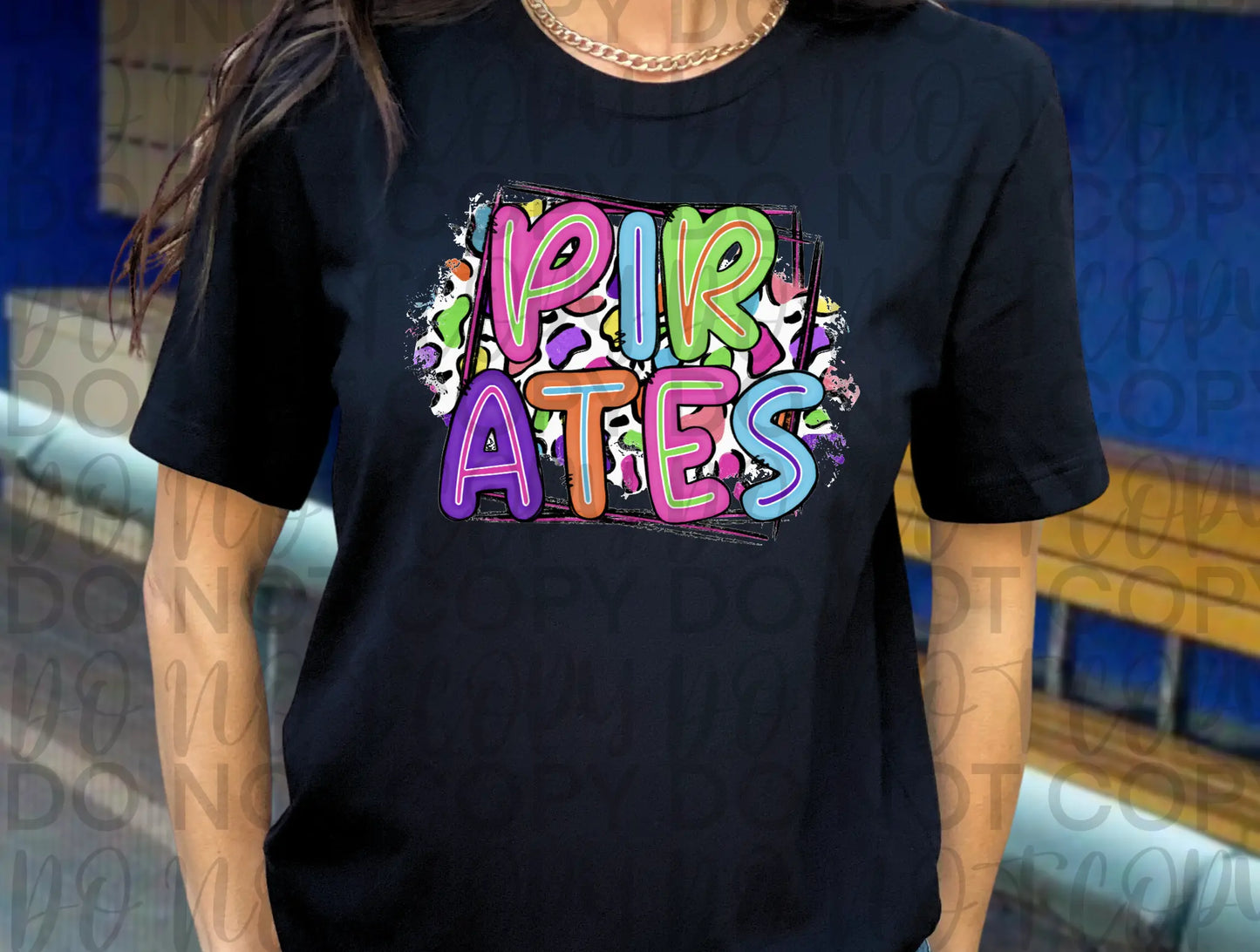 Pirates Neon 2 Tee - Branded By Barta