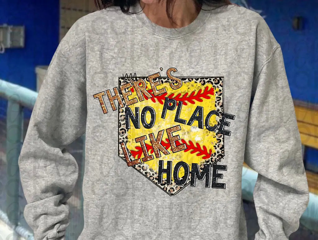 There's No Place Like Home Softball - Branded By Barta