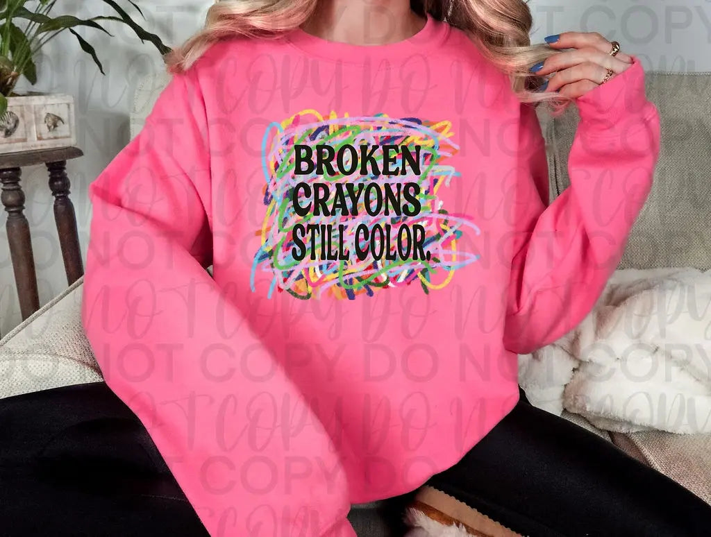 Broken Crayons Still Color - Branded By Barta