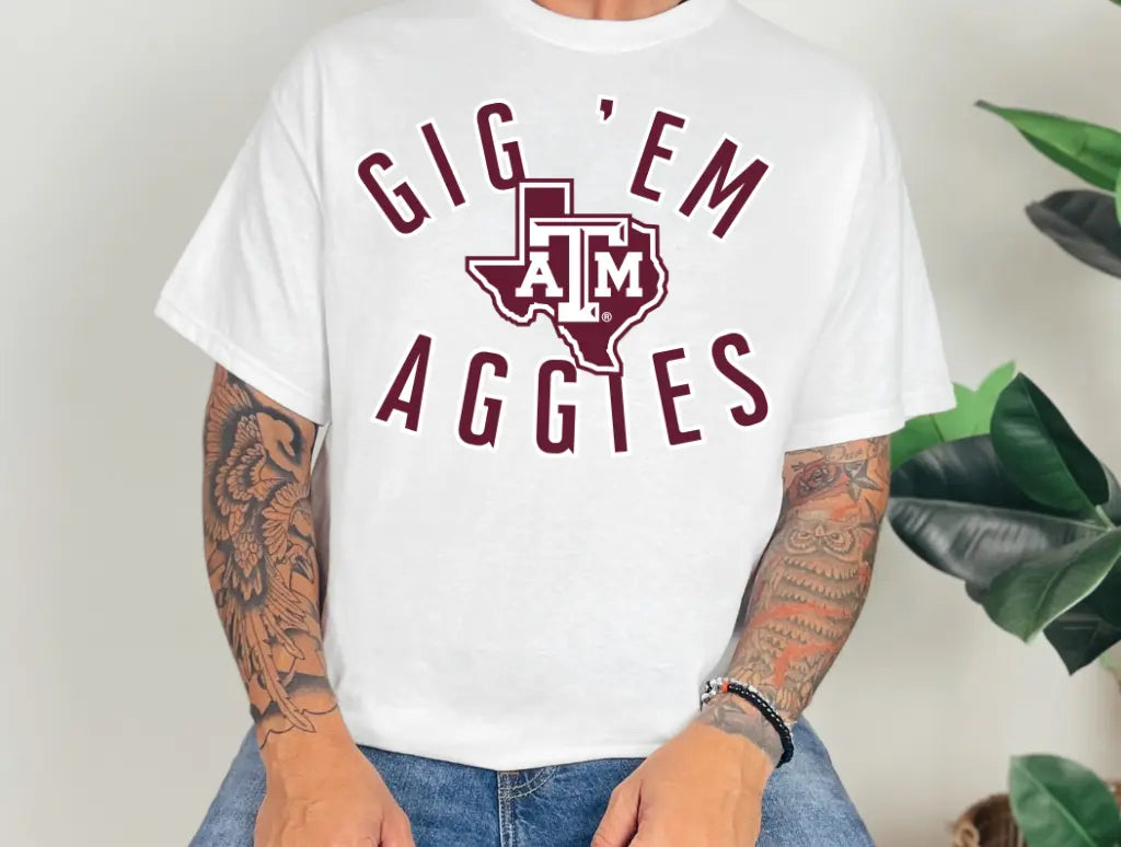 Gig 'Em Aggies brandedbybarta