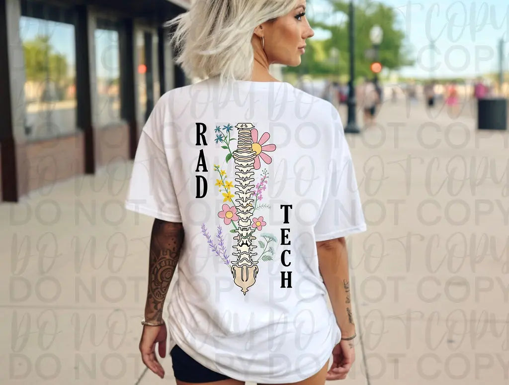 Radiology Tech Spine - Branded By Barta