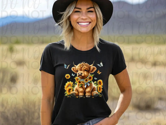 Cow sunflower 2 - Branded By Barta