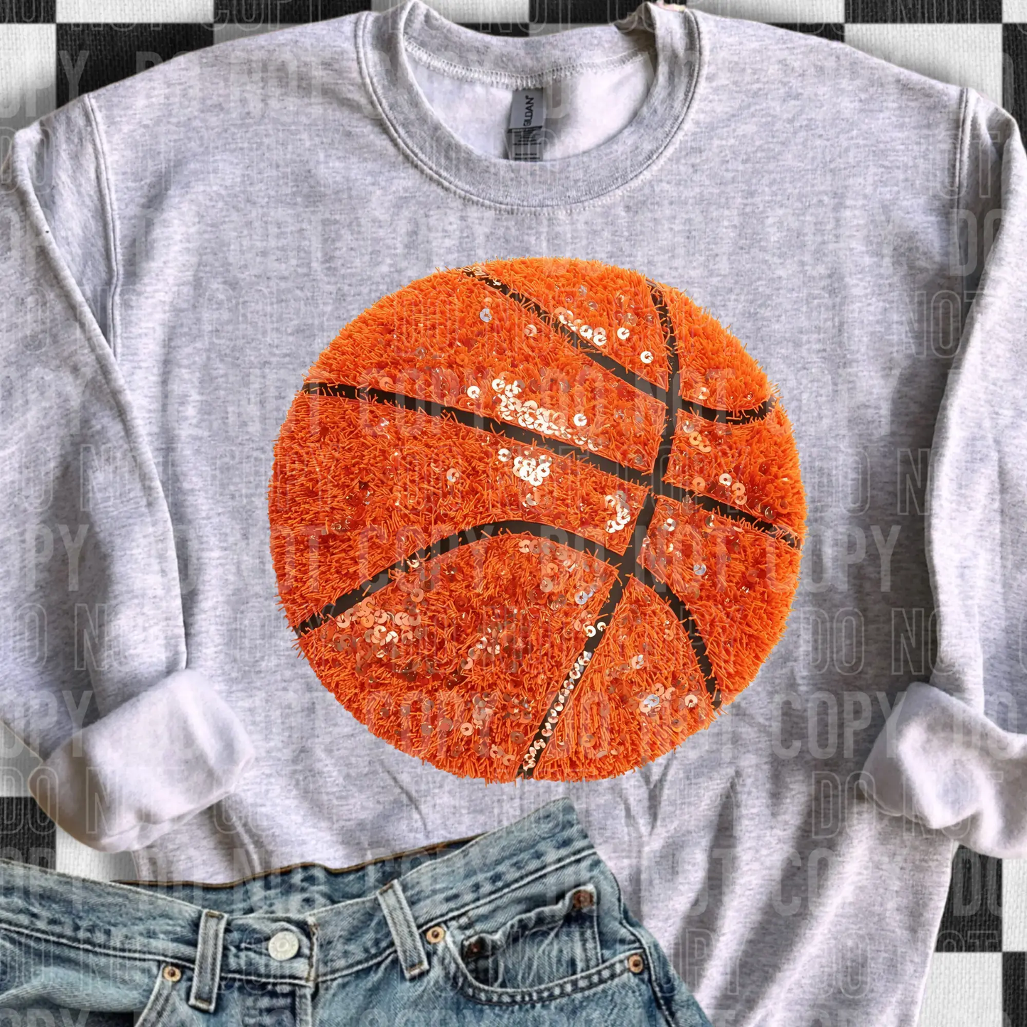 Basketball Yarn Sequin (Copy) brandedbybarta