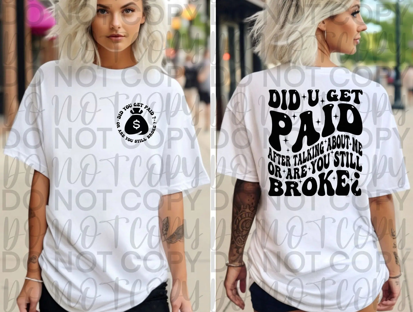 Did you get paid - Branded By Barta