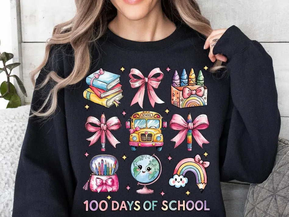 100 Days Coquette Tee