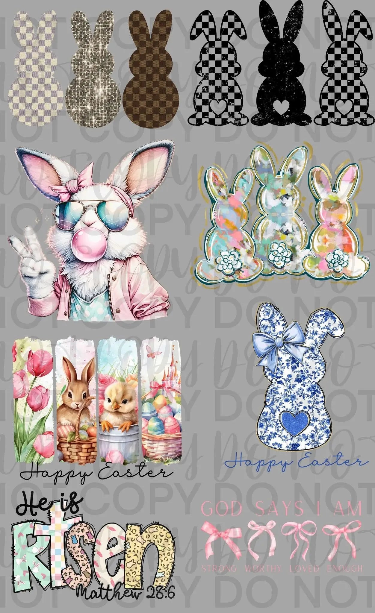 Easter Premade Gang Sheet - Branded By Barta