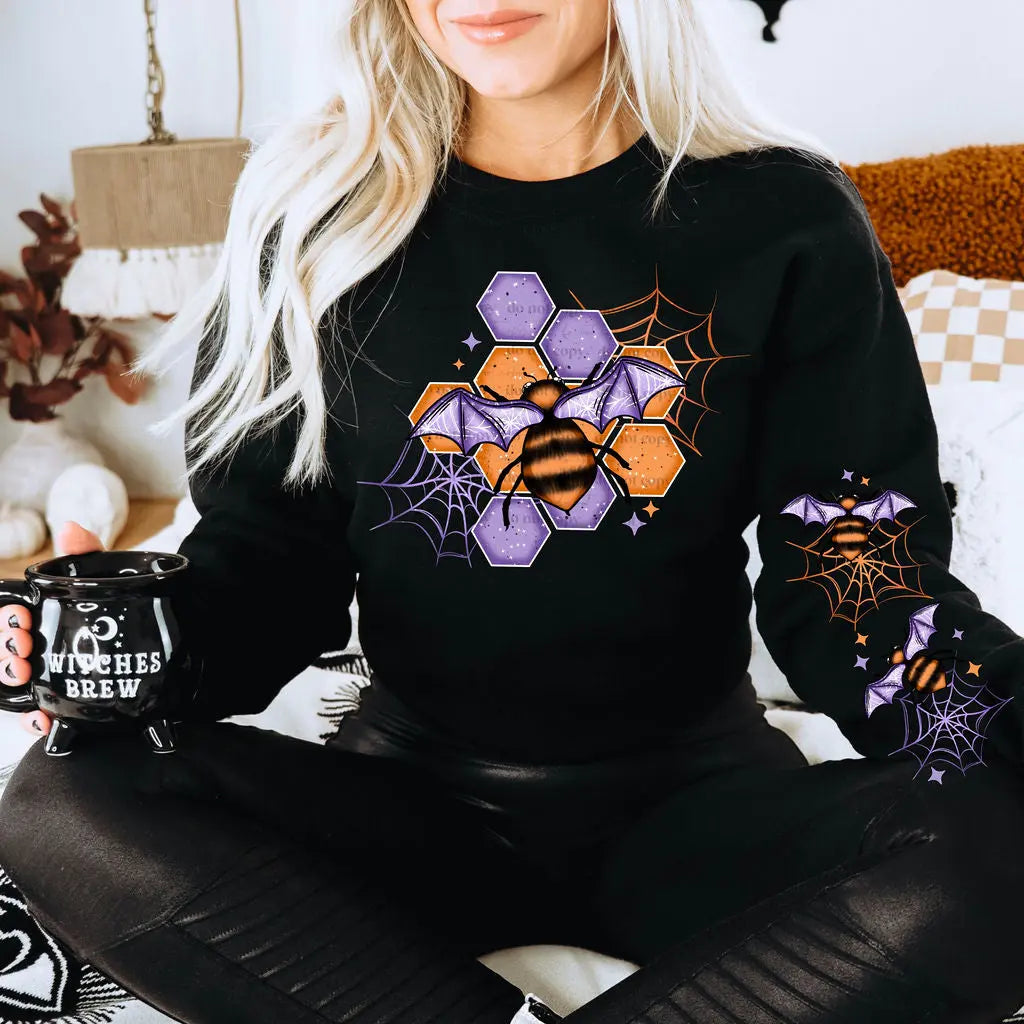 Purple & Orange Bat - Branded By Barta