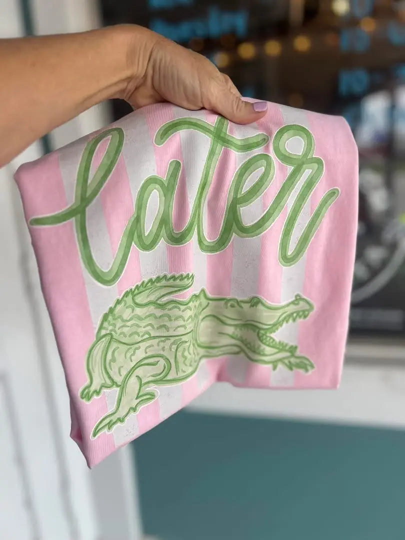 Later Gator Graphic Tee brandedbybarta