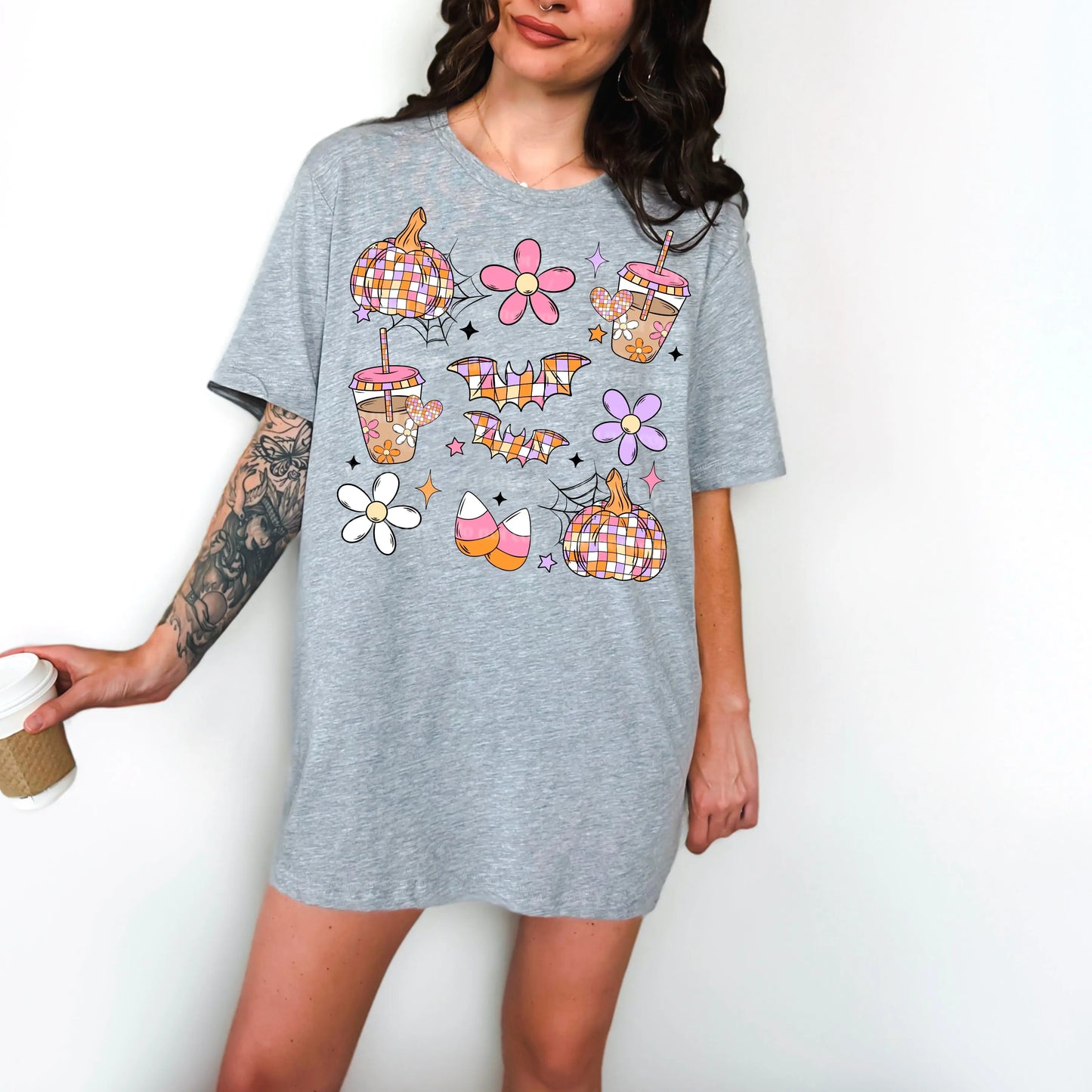 Halloween Collage Pink Disco - Branded By Barta