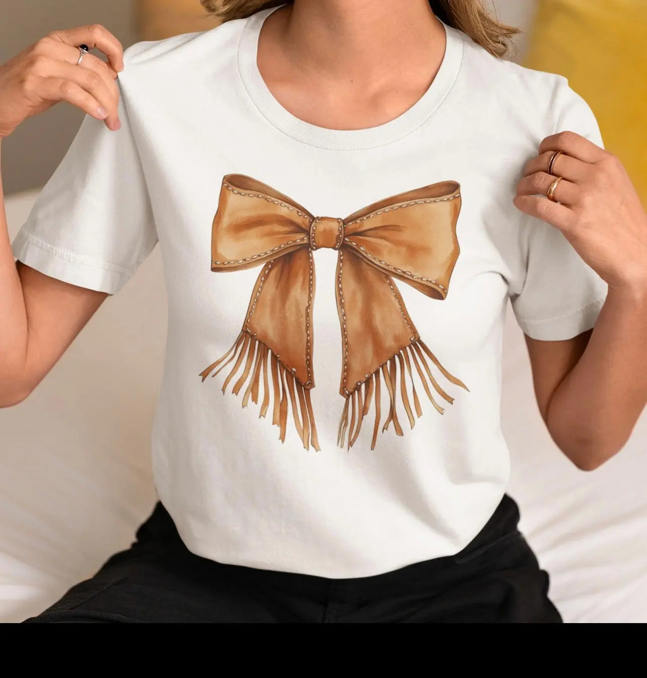 Fringe bow - Branded By Barta