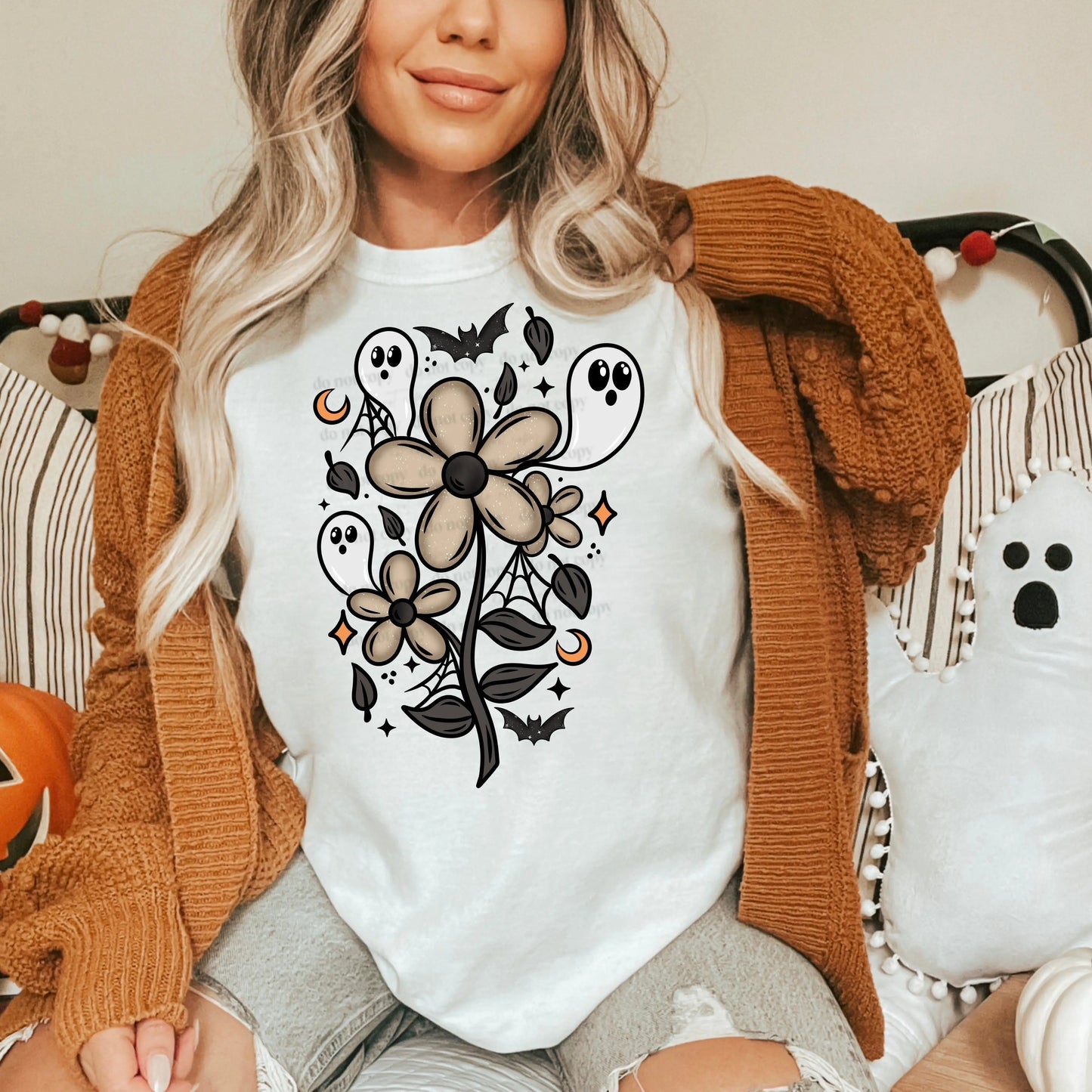 Floral Ghost Bats - Branded By Barta