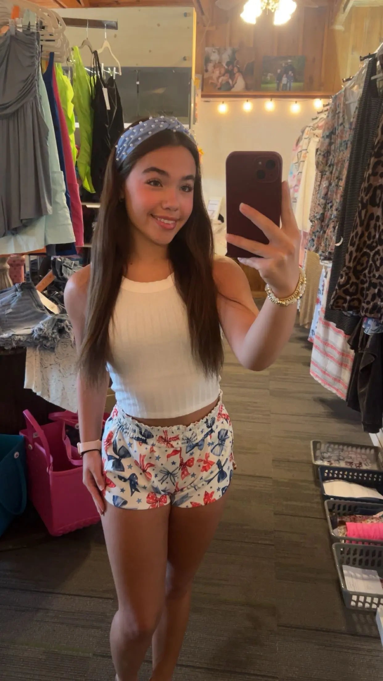 4th of July Shorts Branded By Barta