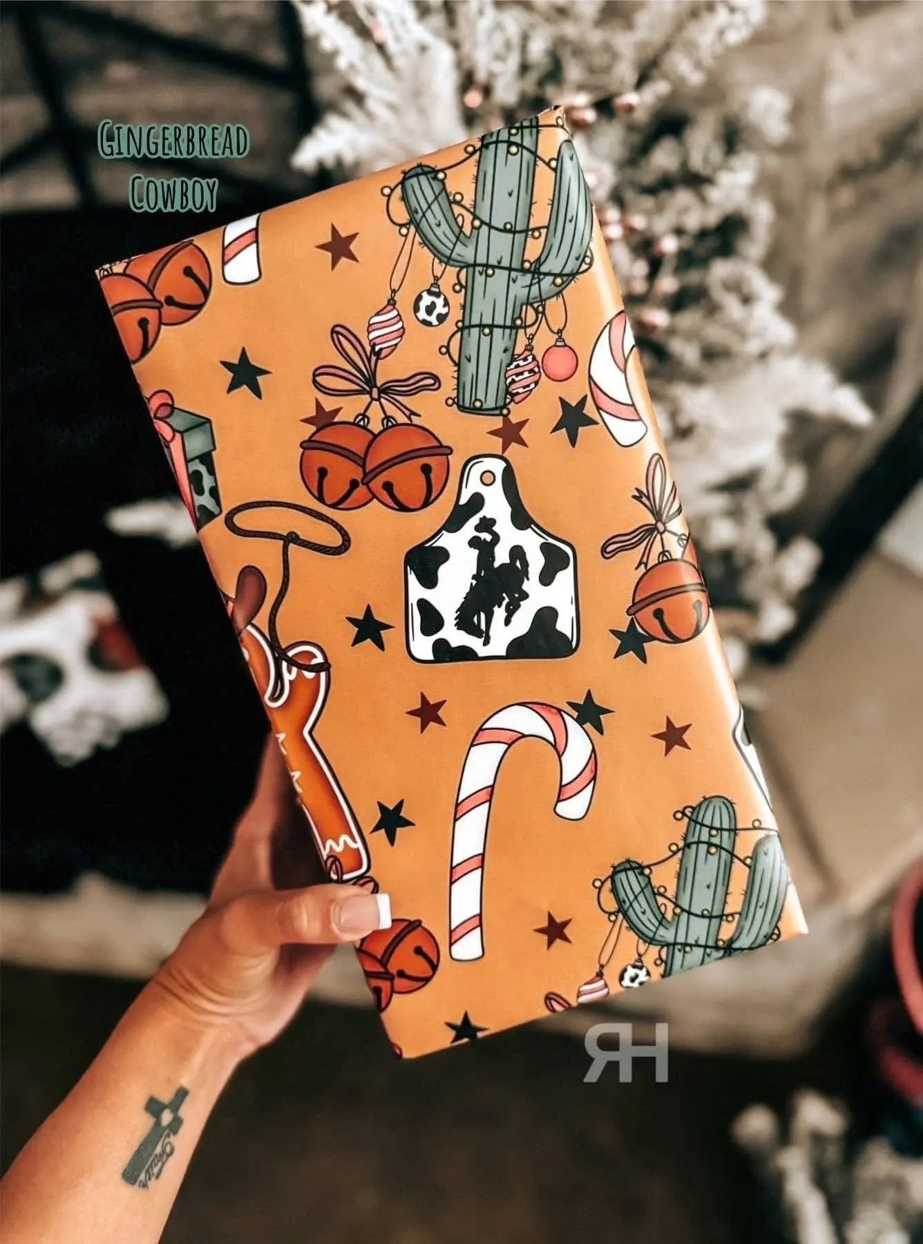 Christmas Wrapping Paper Branded By Barta