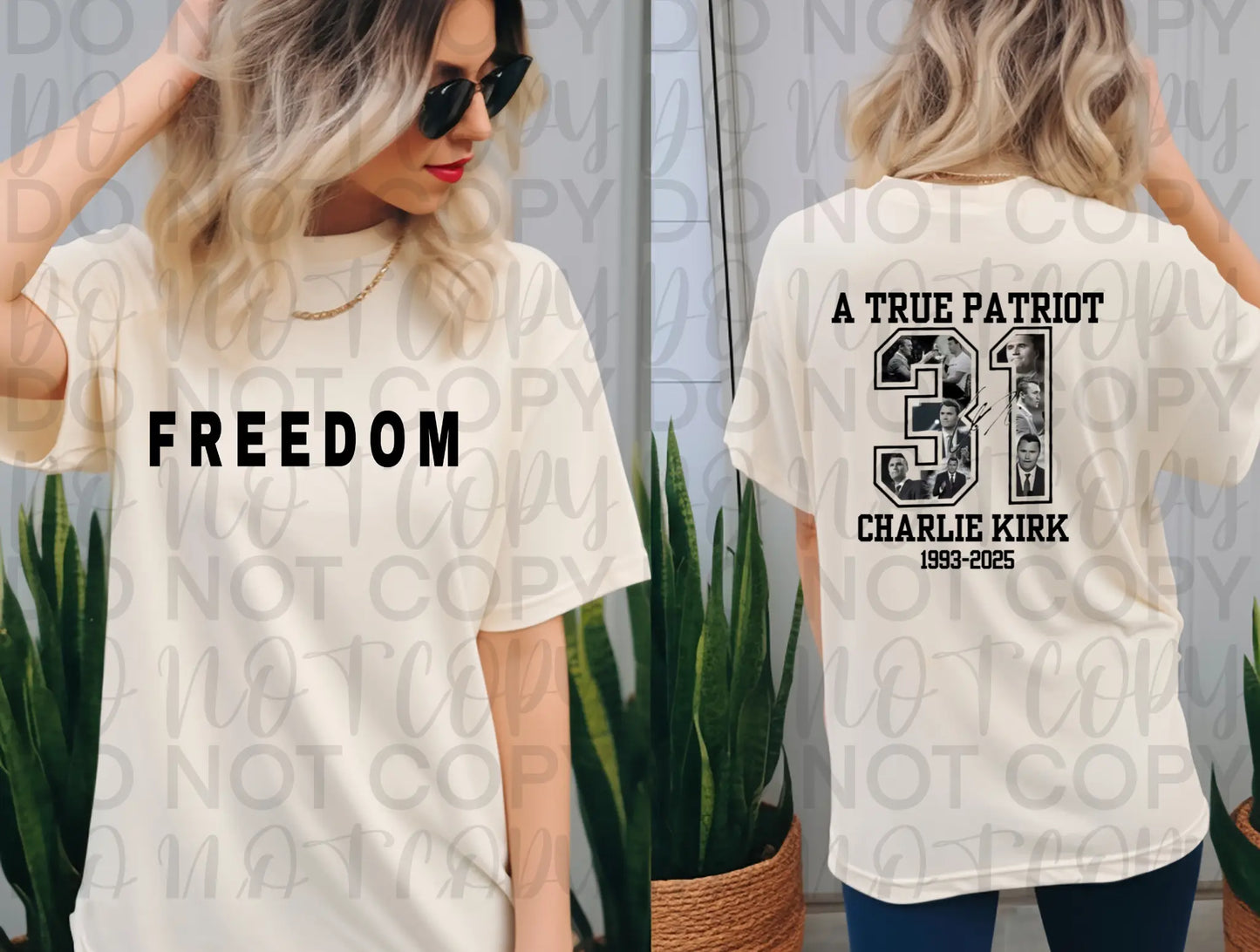 Charlie Kirk Graphic Tee Branded By Barta