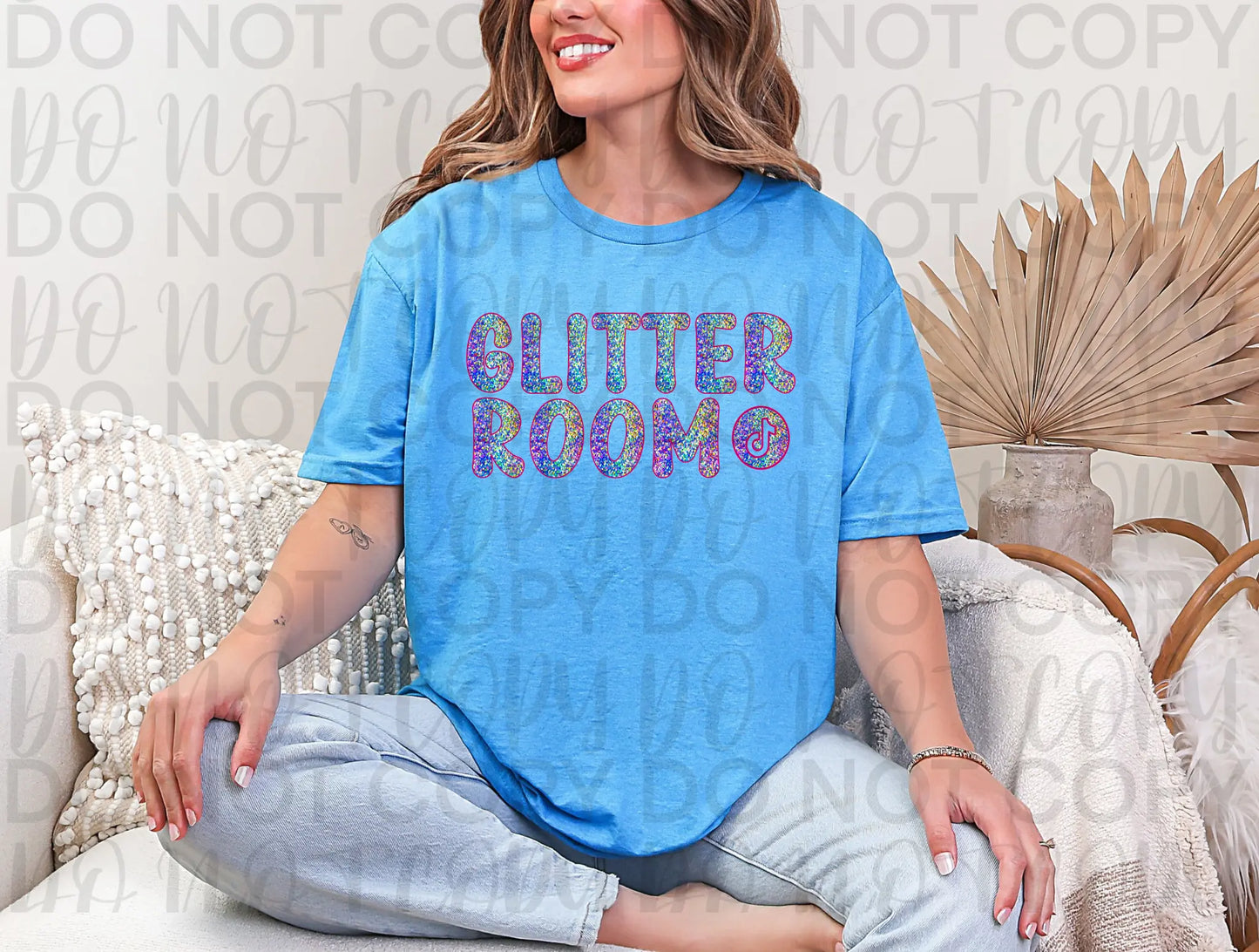 Glitter Room Graphic Tee Branded By Barta