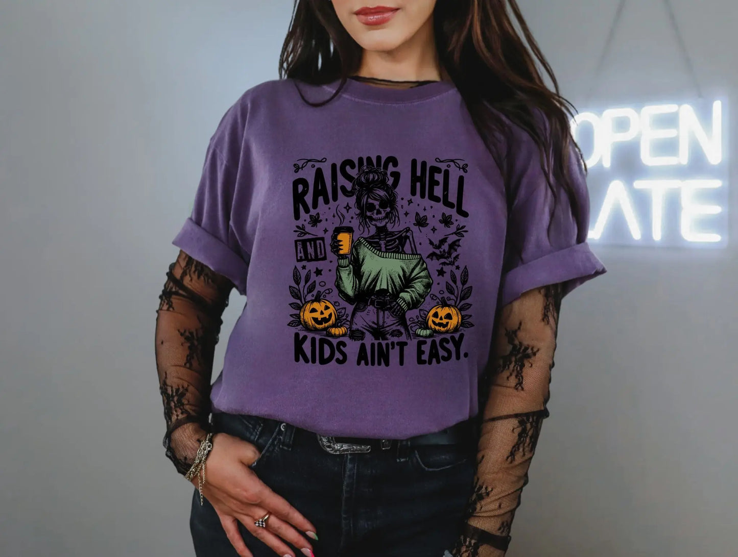Raising Hell & Kids Graphic brandedbybarta
