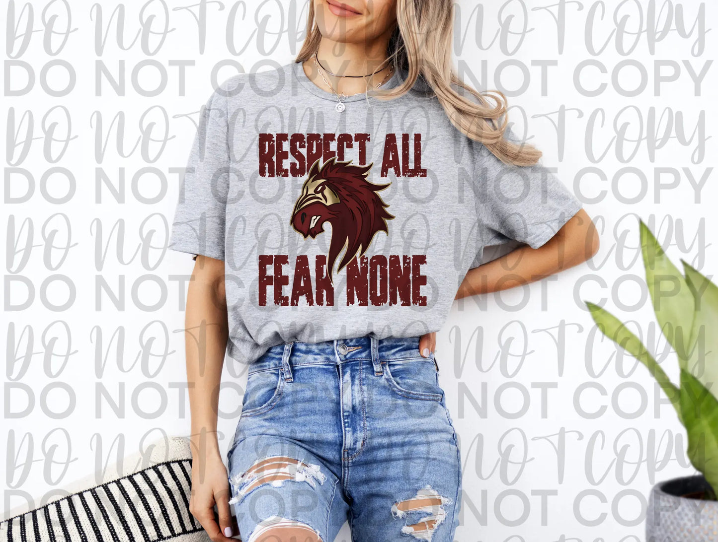 Devine Respect All Fear None Tee - Branded By Barta