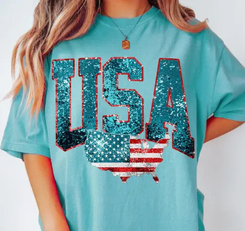 USA Faux Glitter - Branded By Barta