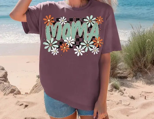 Floral Mama Graphic Tee - Branded By Barta