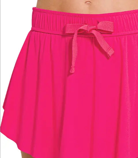 Ruffle hem tennis skirt with hidden inner pockets Branded By Barta