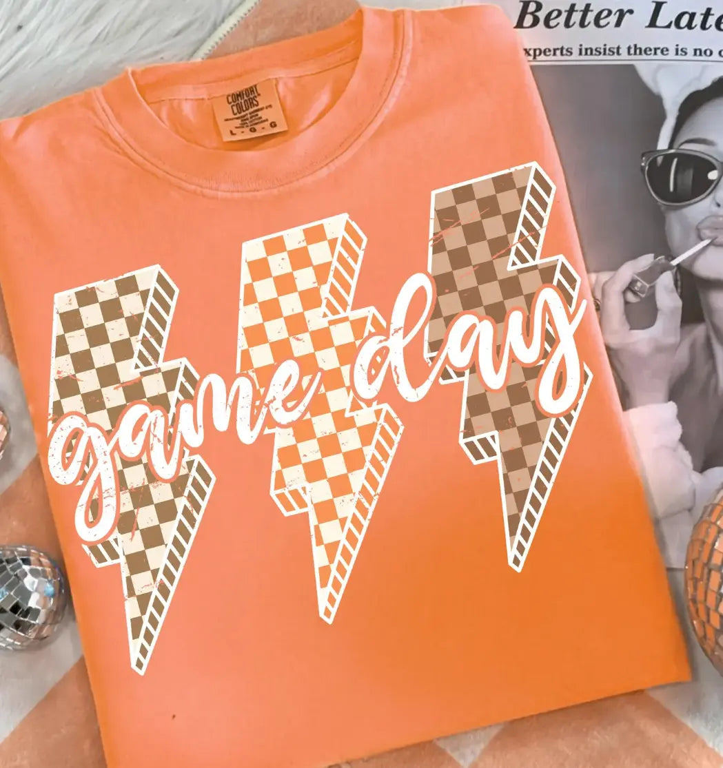 Checkered Game Day brandedbybarta