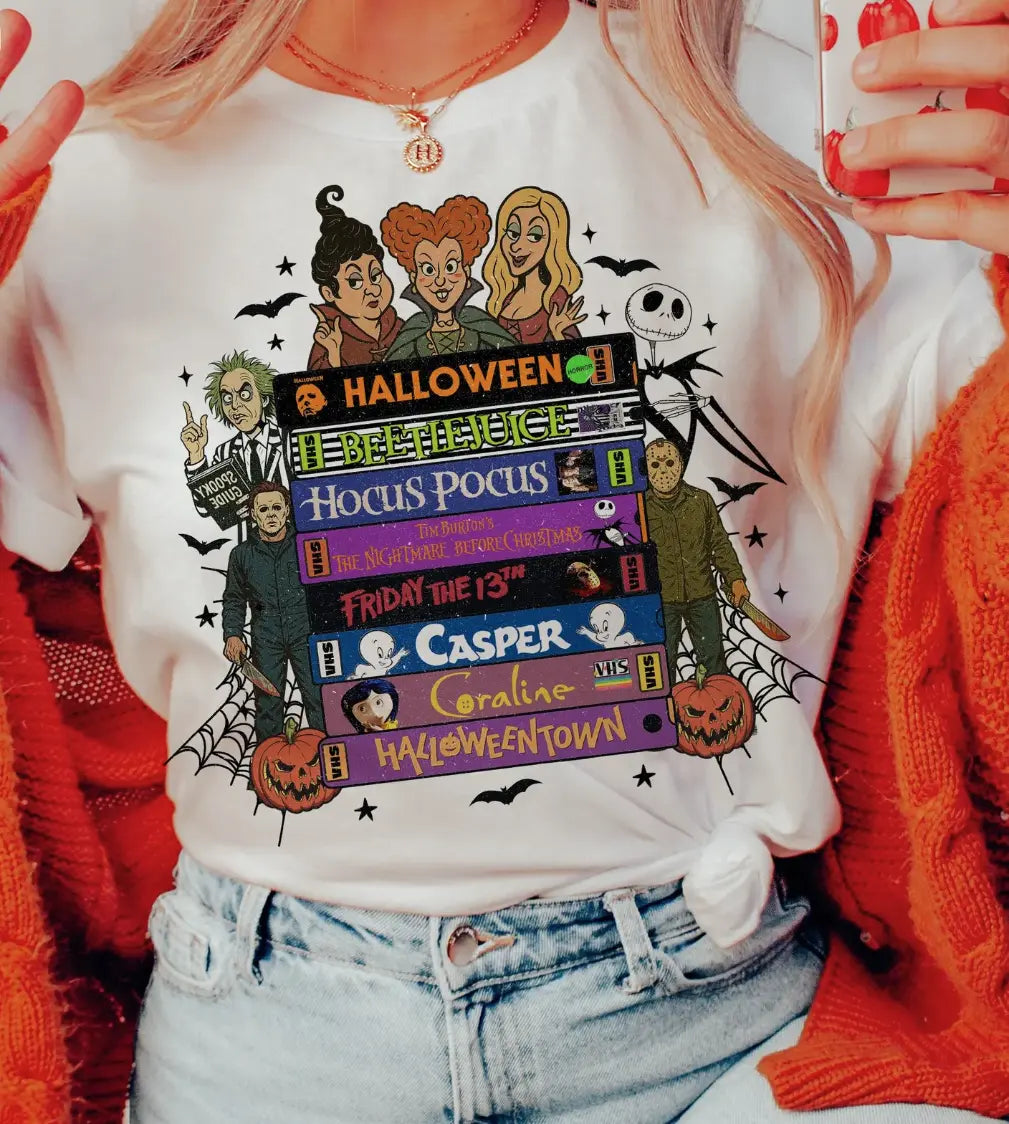 Vintage Halloween Movies Branded By Barta