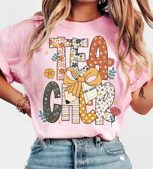 Floral Teacher brandedbybarta