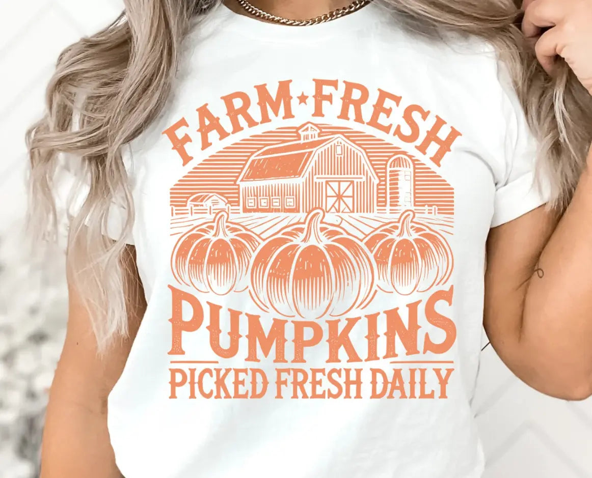 Farm Fresh Pumpkins Branded By Barta