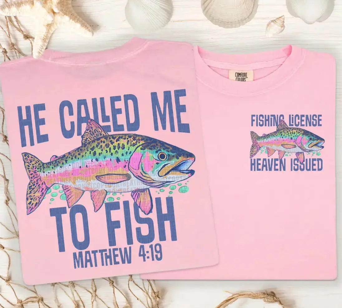 He Called Me to Fish brandedbybarta