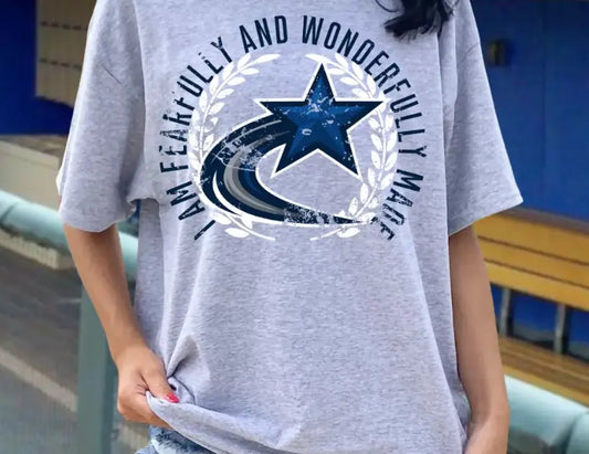 I Am Fearfully And Wonderfully Made Tee brandedbybarta