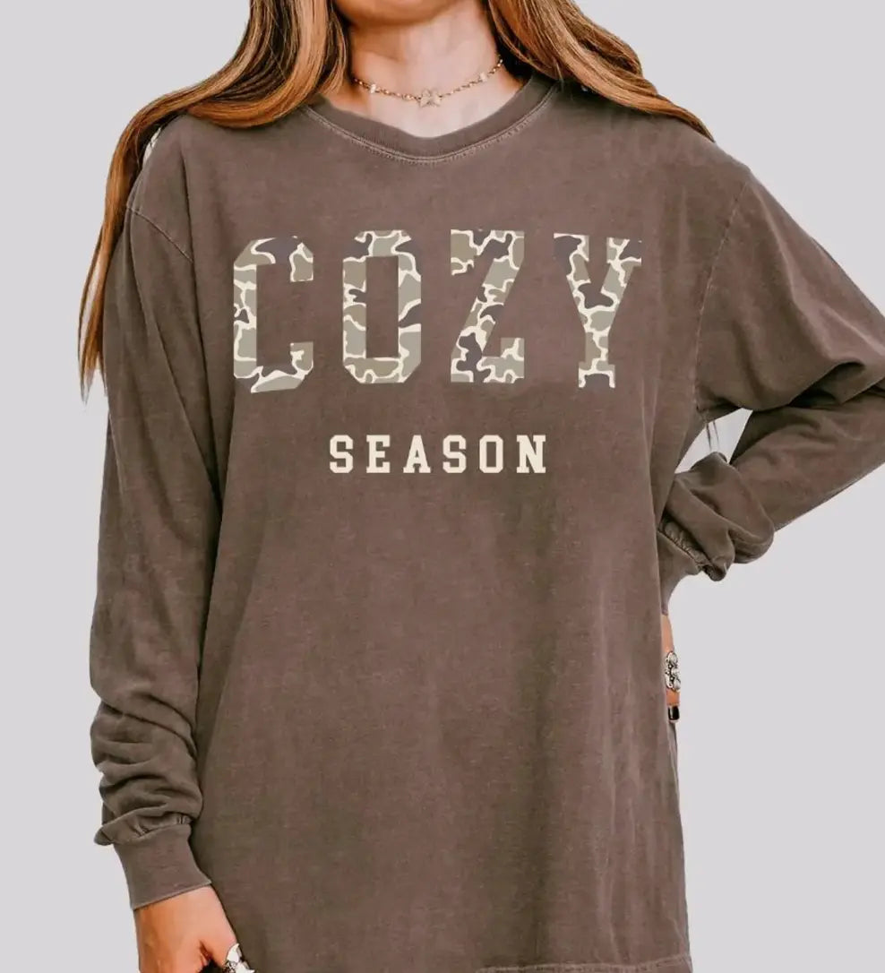 Cozy Season Camo Branded By Barta