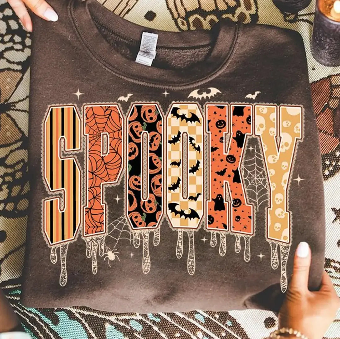 Cute Spooky Drip Branded By Barta