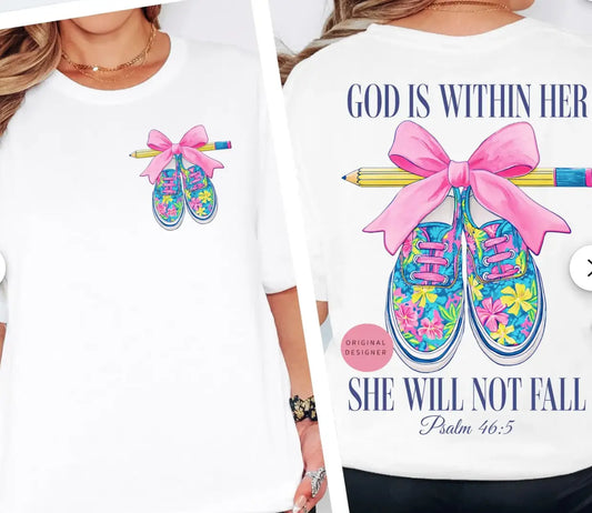 God Is Within Her She Will Not Fall brandedbybarta