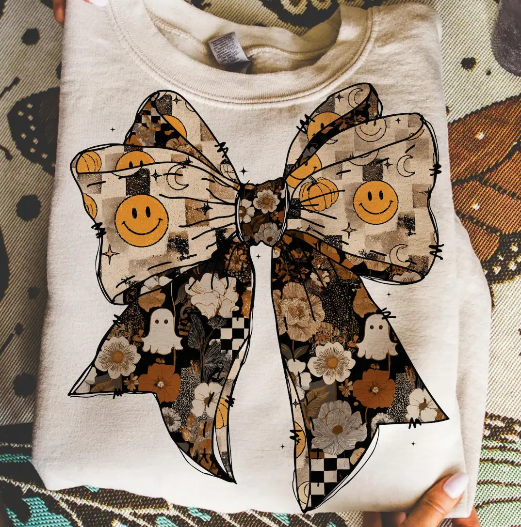 Halloween Bow Branded By Barta