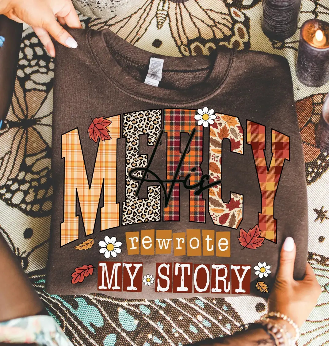 Fall His Mercy Rewrote My Story brandedbybarta